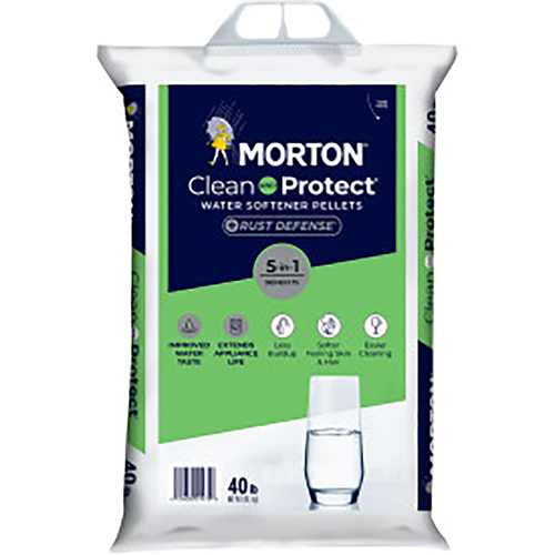 Morton 1470 Water Softener Salt Rust Remover Pellets 40 lb