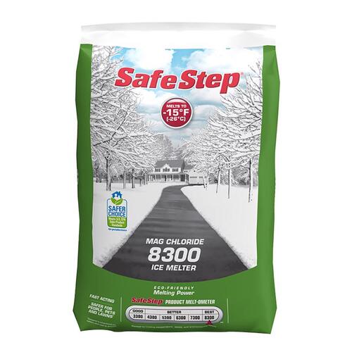 Safe Step 657547 Ice Melt 8300 Magnesium Chloride Pet Friendly Crystal
