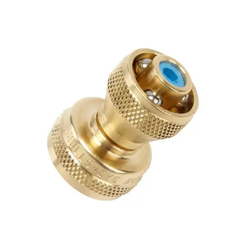 Power Hose Nozzle, Industrial Grade Brass, Adjustable, 3/4 In.