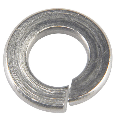 Split Lock Washer 1/4" D Stainless Steel