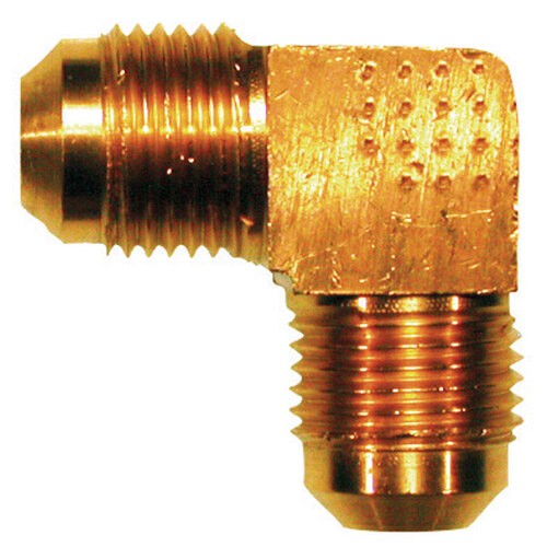 Elbow 3/8" Flare T X 3/8" D Flare Brass