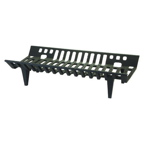 Fireplace Grate Black Painted Cast Iron Painted