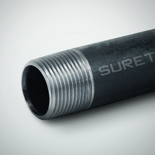 Surethread 0025310000-XCP10 Pipe 1" D X 10 ft. L Black Steel - pack of 10