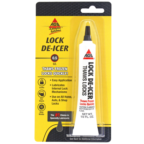 Lock De-Icer Quick N Clean General Purpose 0.5 oz