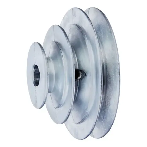 Chicago Die Cast 1466 V Groove 3-Step Pulley 2 / 3 / 4" D Zinc