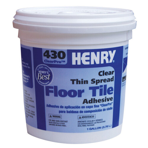 HENRY 12098 Floor Tile Adhesive 430 ClearPro 1 gal Beige
