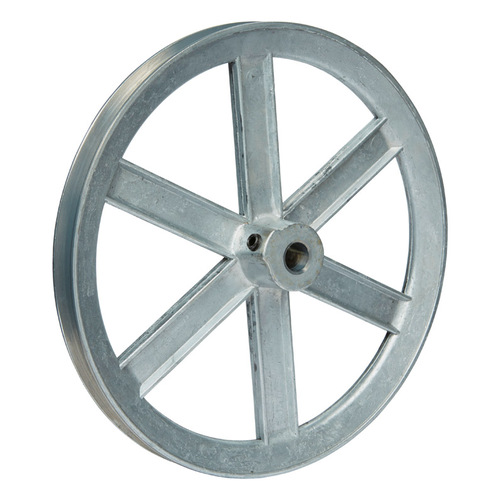 Chicago Die Cast 22833 Single V Grooved Pulley 10" D Zinc