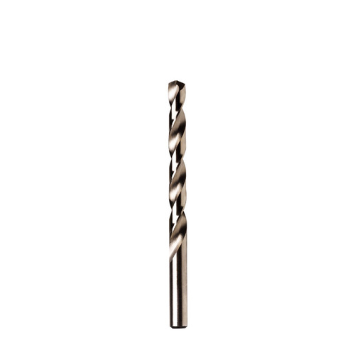 Drill Bit 7/32" X 3-3/4" L Cobalt Steel Straight Shank Gold Oxide