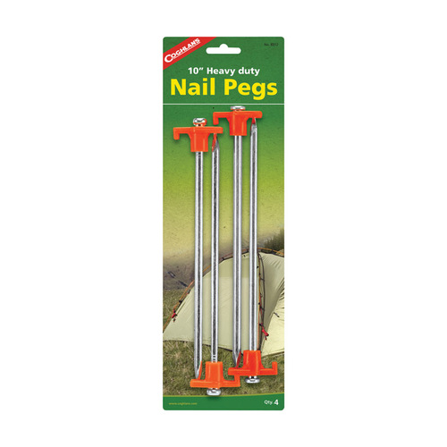 Nail Pegs Silver 13.625" H X 4.500" W X 10" L Silver