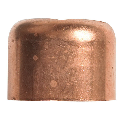 Cap 1/2" Sweat T X 1/2" D Copper