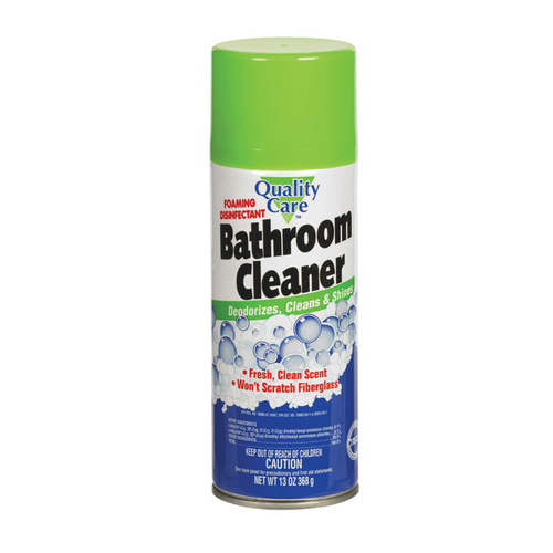 Quality Care 072251215XCP12 Bathroom Cleaner Fresh Scent 13 oz Foam