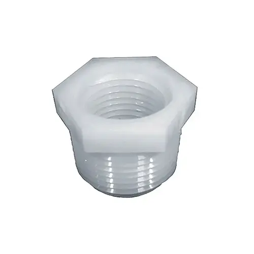 Bushing 3/8" MPT X 1/4" D FPT Nylon