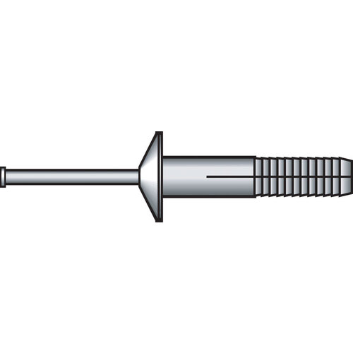 Truss Head Anchor 1/4" D X 1-1/2" L Nylon Truss Head