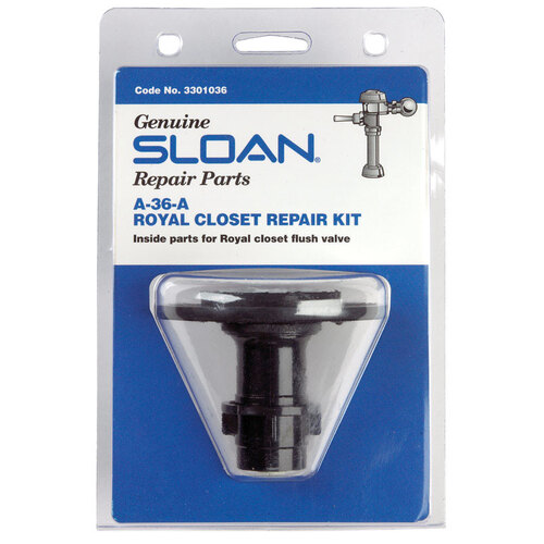 Sloan 3301036 Toilet Repair Kit Regal Black Plastic Black