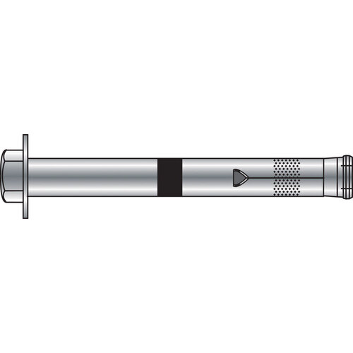 Sleeve Anchors 1/2" D X 2-3/4" L Steel Hex Head