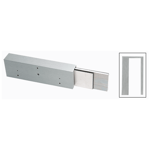 Herculite Door Bracket for Electromagnetic Locks