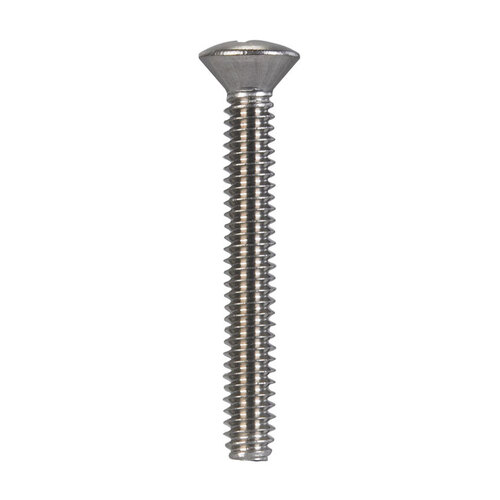 Machine Screws No. 10-24 S X 1-1/2" L Phillips Oval Head Stainless Steel