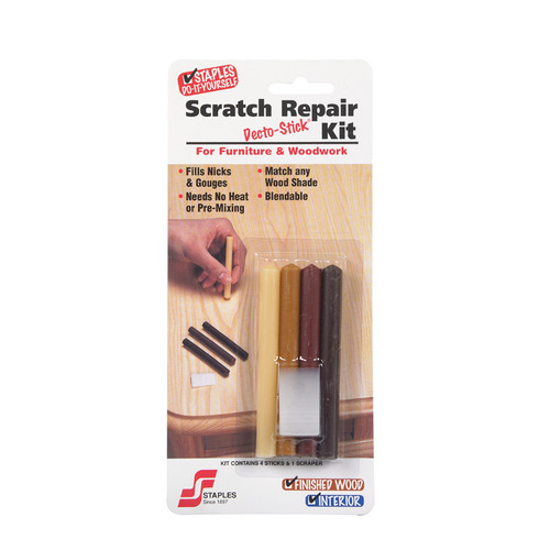 Staples 801 Scratch Remover Decto-Stick Multi-color 5 pk Multi-color