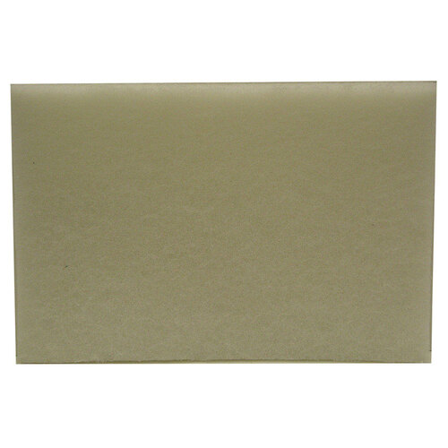 Cleaner Floor Pad Non-Woven Natural/Polyester Fiber White White