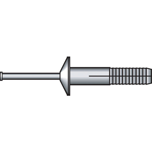 Truss Head Anchor 1/4" D X 1" L Nylon Truss Head