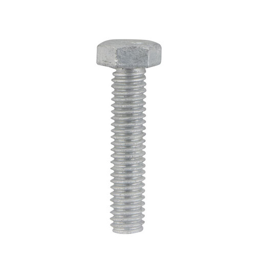 Hex Bolt 5/16" D X 1-1/2" L Hot Dipped Galvanized Steel Hot Dipped Galvanized