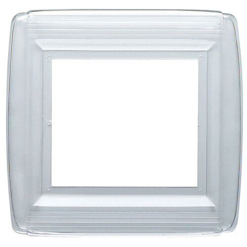 Westinghouse 74999 Wall Plate Shield Clear 2 gang Plastic Clear