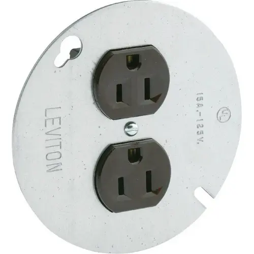 Leviton 05042-000 Outlet 15 amps 125 V Brown 5-15R Brown