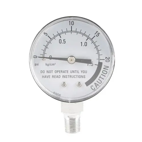 Pressure Steam Gauge Stainless Steel