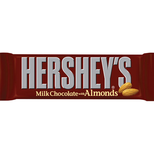 Candy Bar Hershey's Milk Chocolate with Almonds 1.45 oz - pack of 36