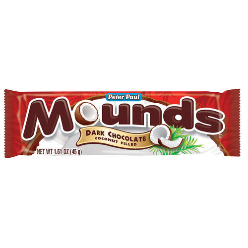 Candy Bar Dark Chocolate and Coconut 1.61 oz