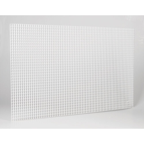PLASKOLITE 1199232A-XCP5 Lighting Panel Egg Crate 47-3/4" L X 23-3/4" W Square Edge White - pack of 5