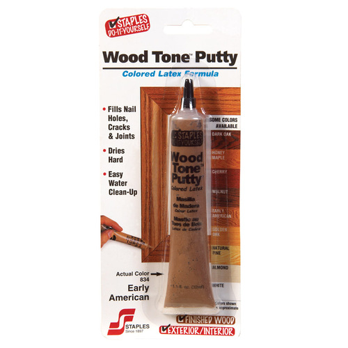 Colored Latex Putty Wood Tone Early American/Oak 1.1 oz Early American/Oak