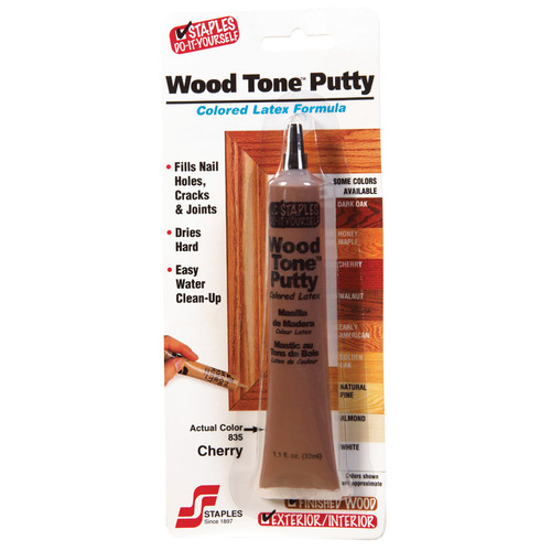 Colored Latex Putty Wood Tone Red Mahogany/Cherry 1.1 oz Red Mahogany/Cherry