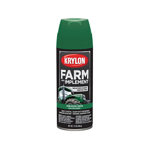 Farm & Implement Spray Paint Farm & Implement High-Gloss John Deere Green 12 oz John Deere Green