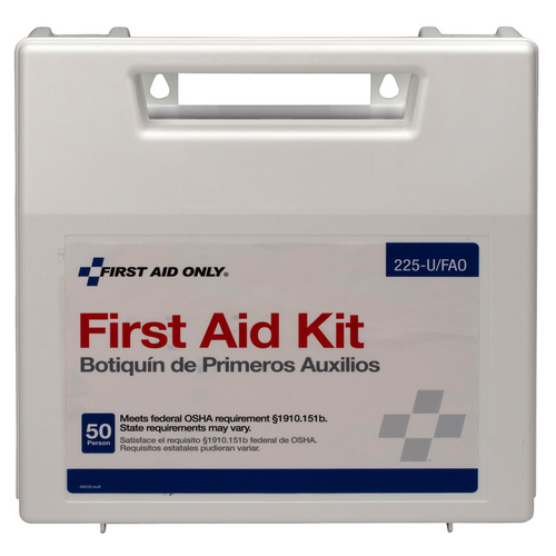 First Aid Only 225-U 50 Person First Aid Kit 197 ct