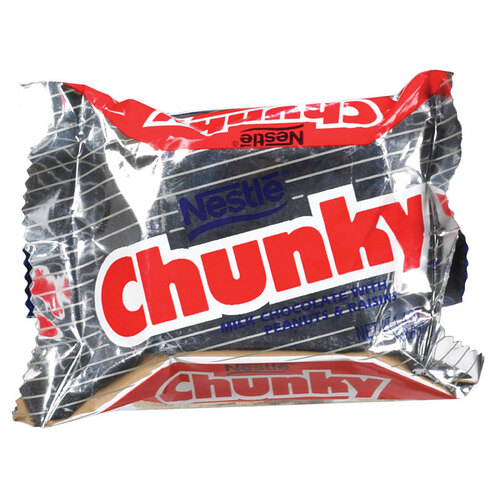 Candy Bar Chunky Peanut, Chocolate, Raisins 1.4 oz