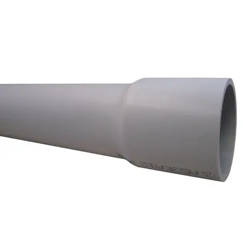 Cantex A53CA12 Electrical Conduit 2" D X 10 ft. L PVC For Rigid Gray