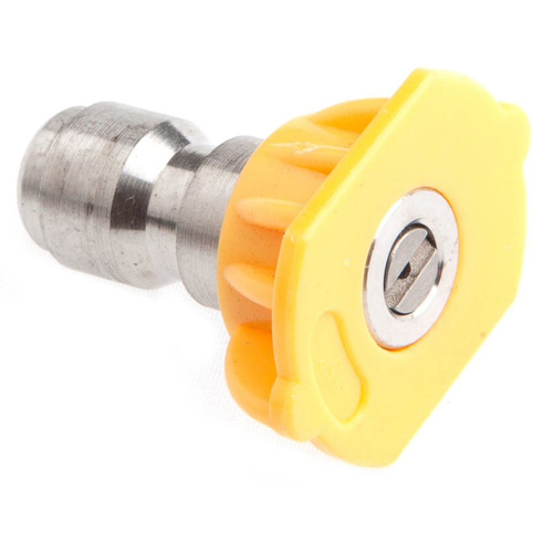 Pressure Washer Spray Nozzle 3.0 Orifice S 15 deg. 4000 psi Yellow
