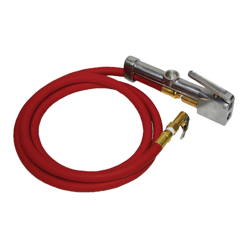 Grip on Tools 10600 Professional Tire Inflator Goodyear 5 ft. L X 3/8" D EPDM Rubber 160 psi Red Red