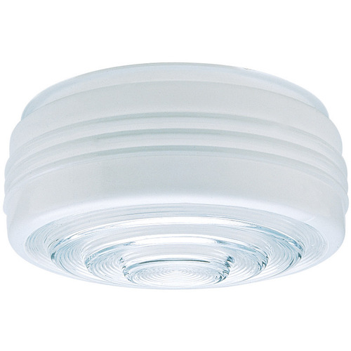 Lamp Shade Drum White Glass White