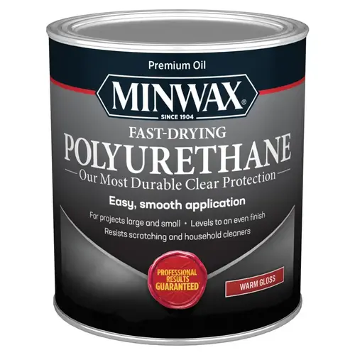 Fast-Drying Polyurethane - Clear Gloss - Quart
