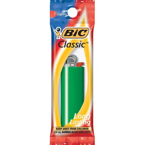 Lighter Classic Green Disposable Green