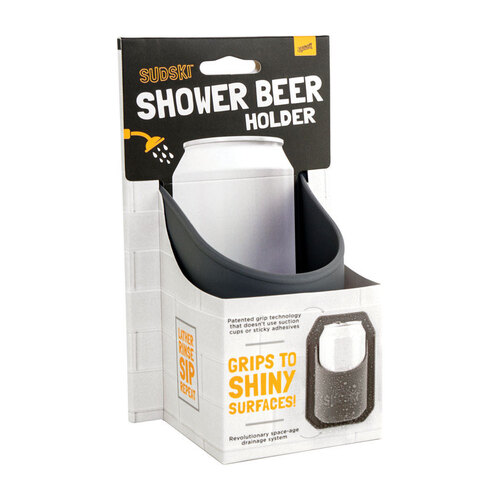 30 Watt WA506001 Shower Caddy SUDSKI Beer Can Holder Silicone Gray