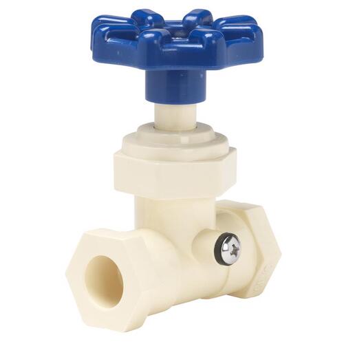 Stop and Waste Valve 1/2" CTS X 1/2" CTS CPVC