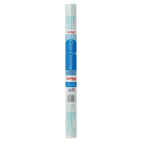 Shelf Liner Clear Covering 9 ft. L X 18" W Clear Clear