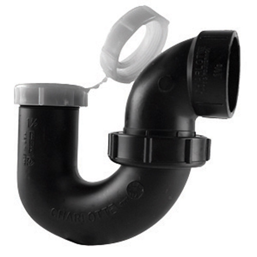 Charlotte Pipe ABS00711P0600 P-Trap 1-1/2