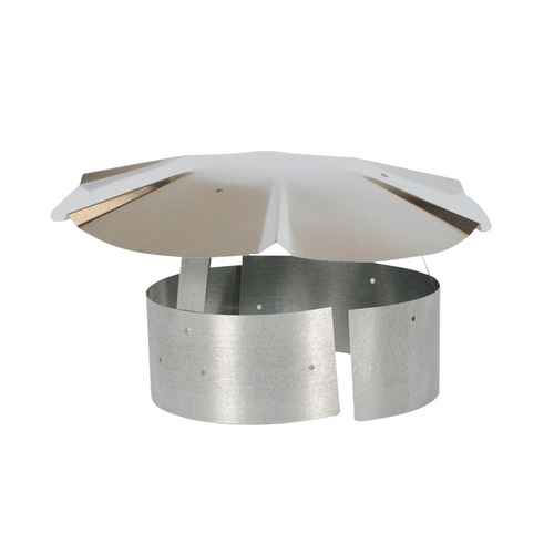 Chimney Rain Cap 4" Galvanized Steel Galvanized