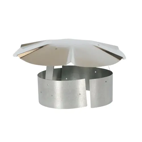 Chimney Rain Cap 9" Galvanized Steel Galvanized