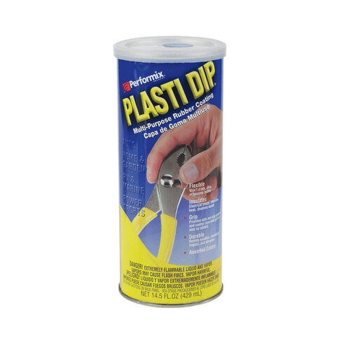 Plasti Dip 11604-6 Multi-Purpose Rubber Coating Flat/Matte Blue 14.5 oz oz Blue
