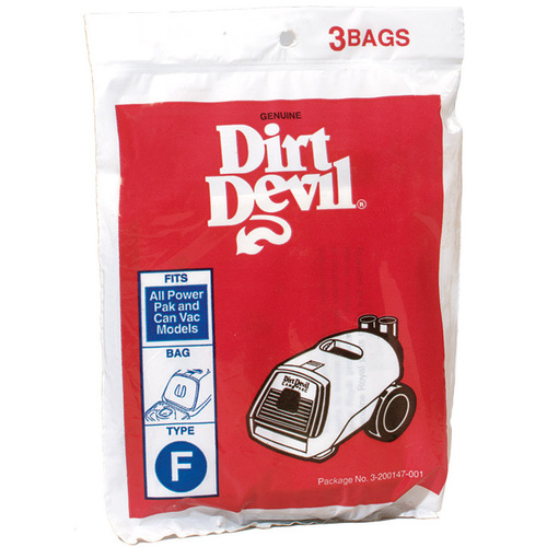 Dirt Devil 3200147001 Vacuum Bag For For Canister Vacuums